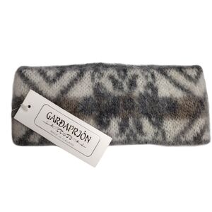 Gardaprjon Icelandic Brushed Wool Headband One Size